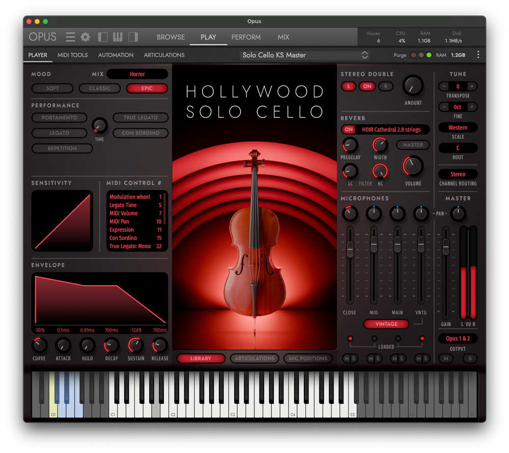 Hollywood Solo Cello - Epic