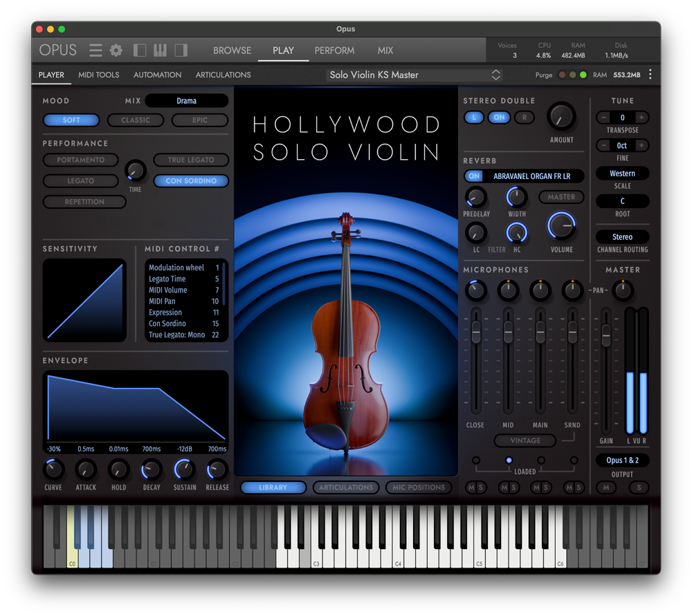 Hollywood Solo Violin - Soft